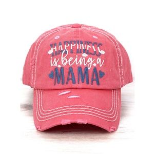 NWT Kbethos Happiness is Being a Mama Cap Hat